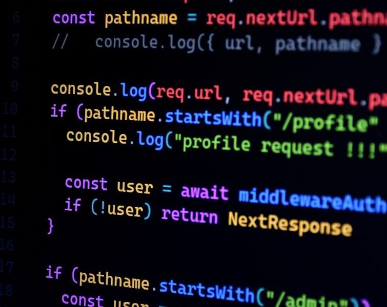 A computer screen with a bunch of text on it