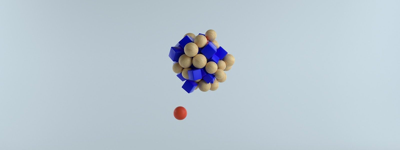 a group of colorful balls